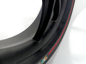 2008 Ducati 848 SBK Straight Marchesini 17x5.5 Rear Wheel Rim 50221341A | Mototech271