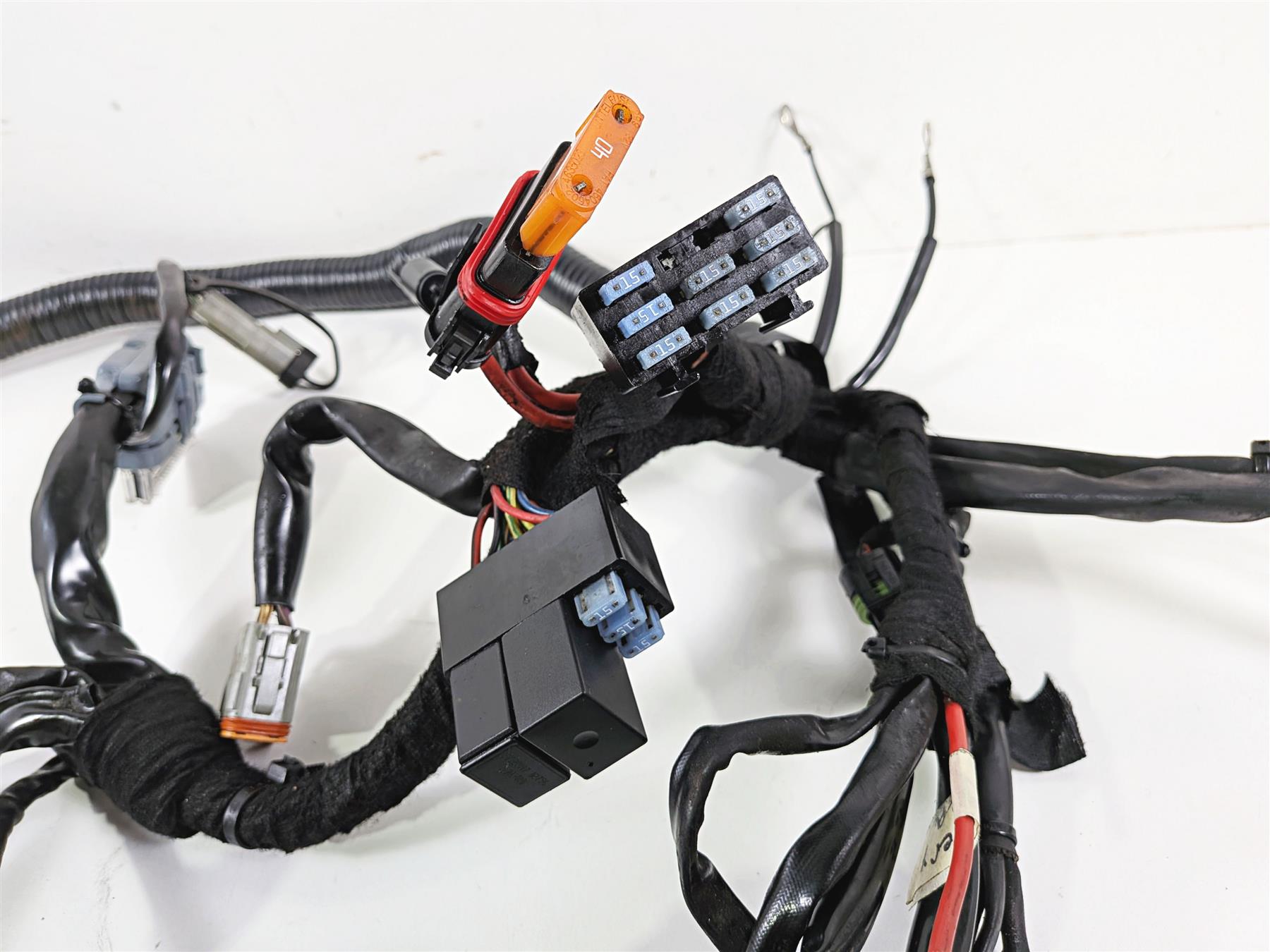 2007 Harley Dyna FXDB Street Bob Main Wiring Harness Loom - Cuts 69602-07 {{ shop.shopifyCountryName }} - Mototech271