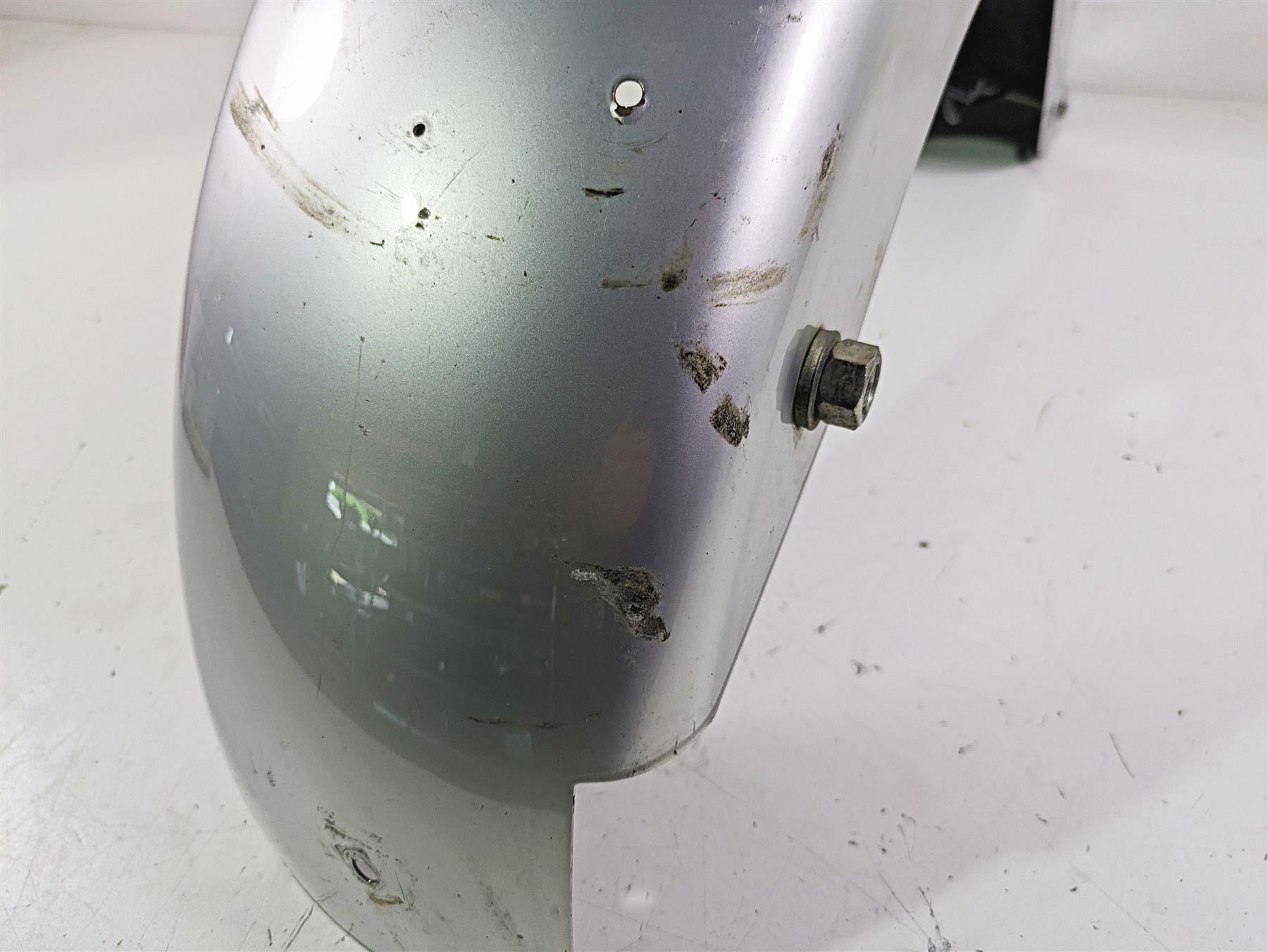 2003 Harley Touring FLHTCUI 100TH E-Glide Rear Fender Sterling Silver 59579-01B {{ shop.shopifyCountryName }} - Mototech271