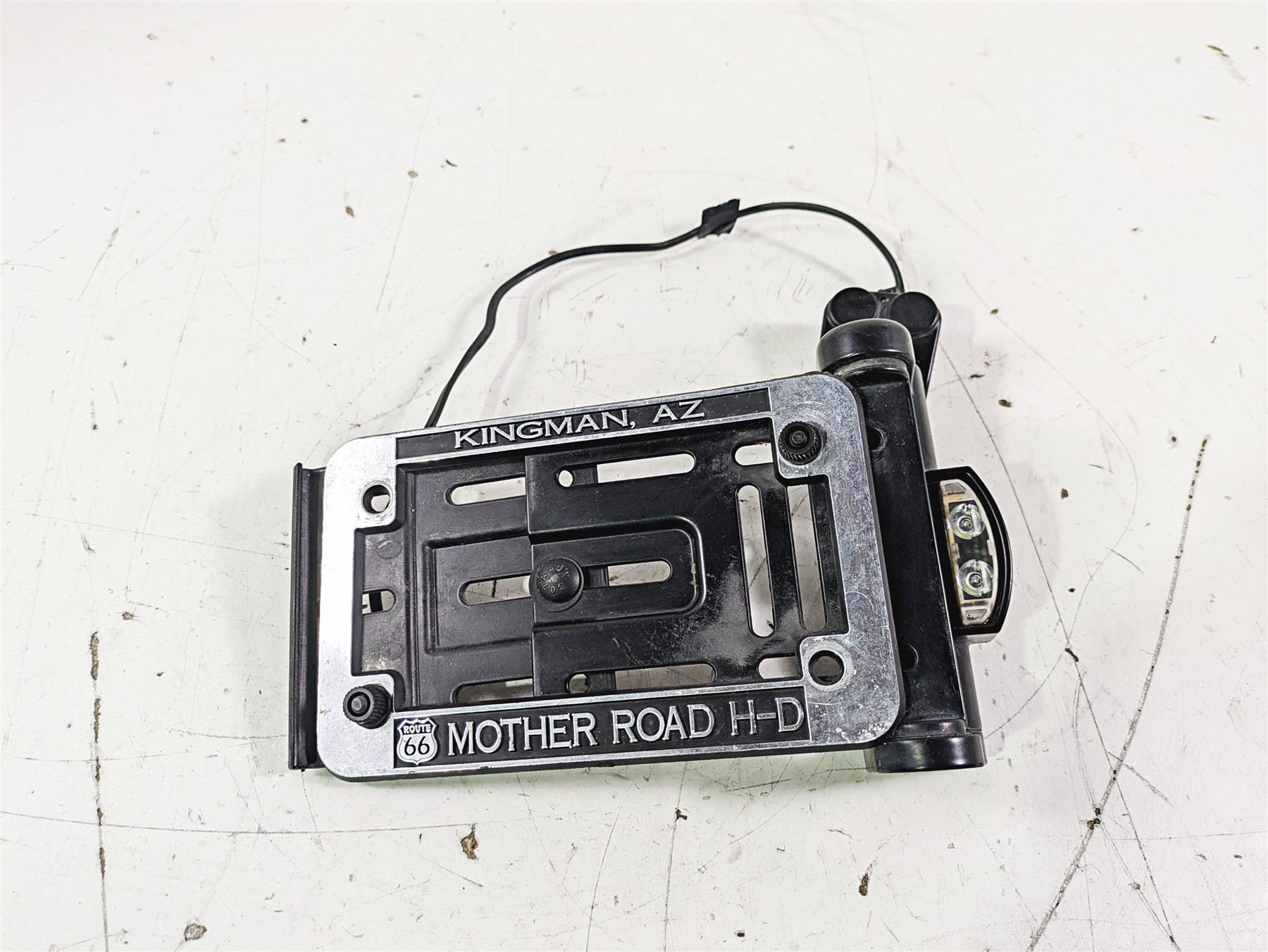 2012 Harley VRSCF Muscle V Rod Side License Plate Holder & Light 69390-09 | Mototech271