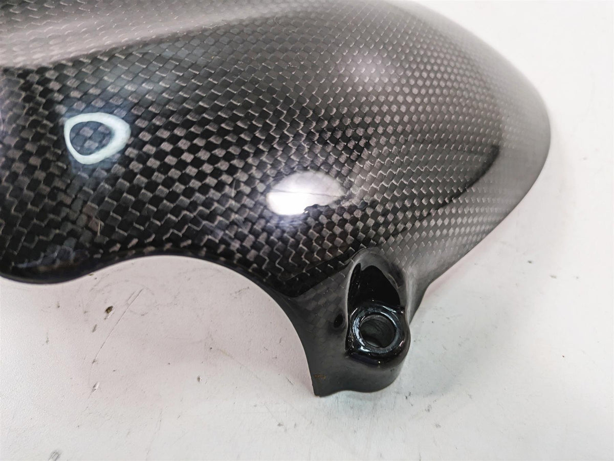 2011 Ducati Hypermotard 1100 Evo SP Front Lower Carbon Fiber Fender 56410721E {{ shop.shopifyCountryName }} - Mototech271