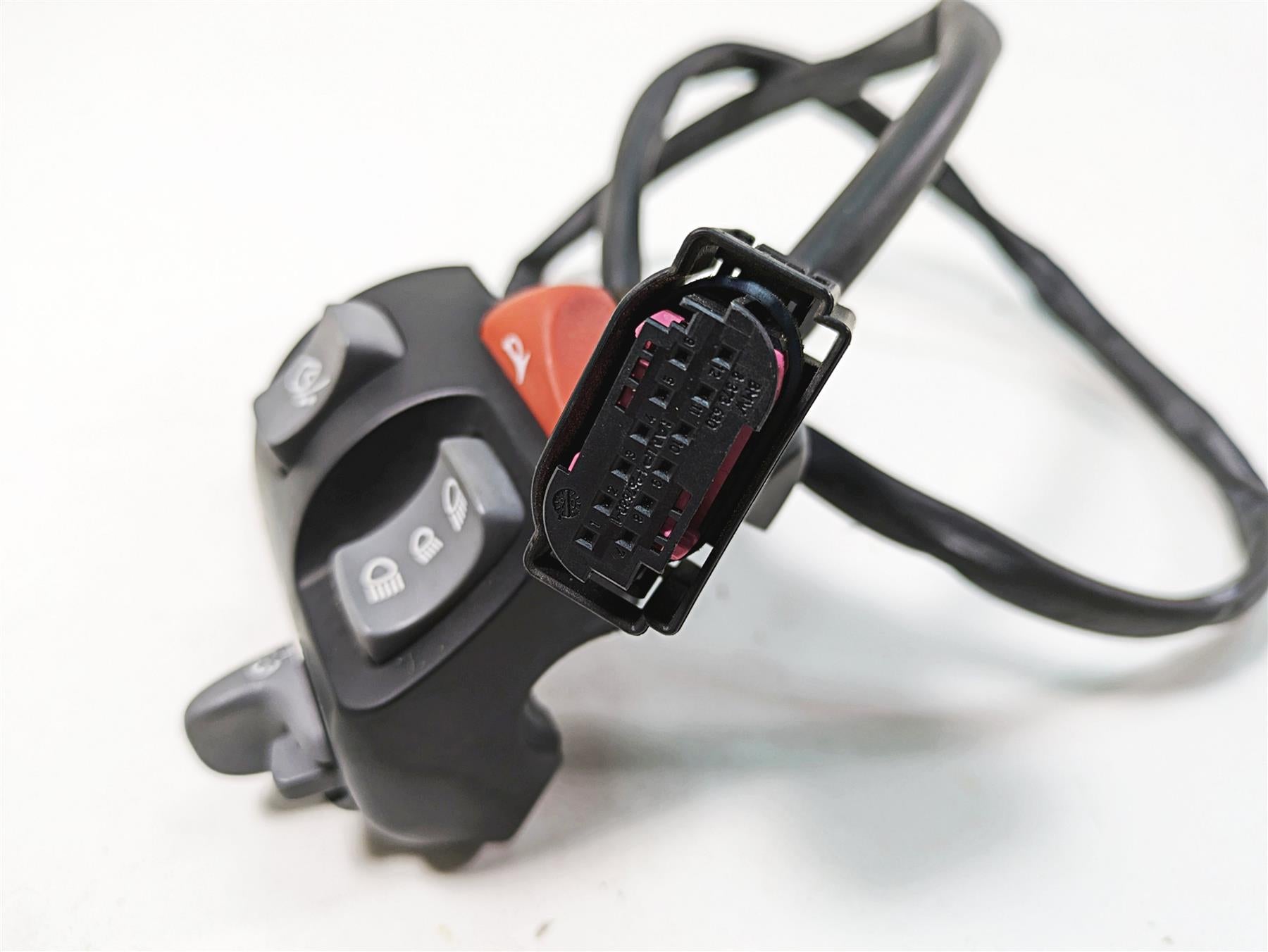 2007 BMW R1200RT K26 Left Hand Control Switch Cruise 61317697793 61317708333 {{ shop.shopifyCountryName }} - Mototech271