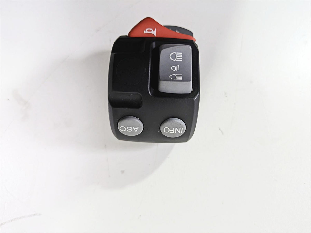 2012 BMW R1200R K27 Left Hand Turn Signal Lights Control Switch 61317704619 {{ shop.shopifyCountryName }} - Mototech271