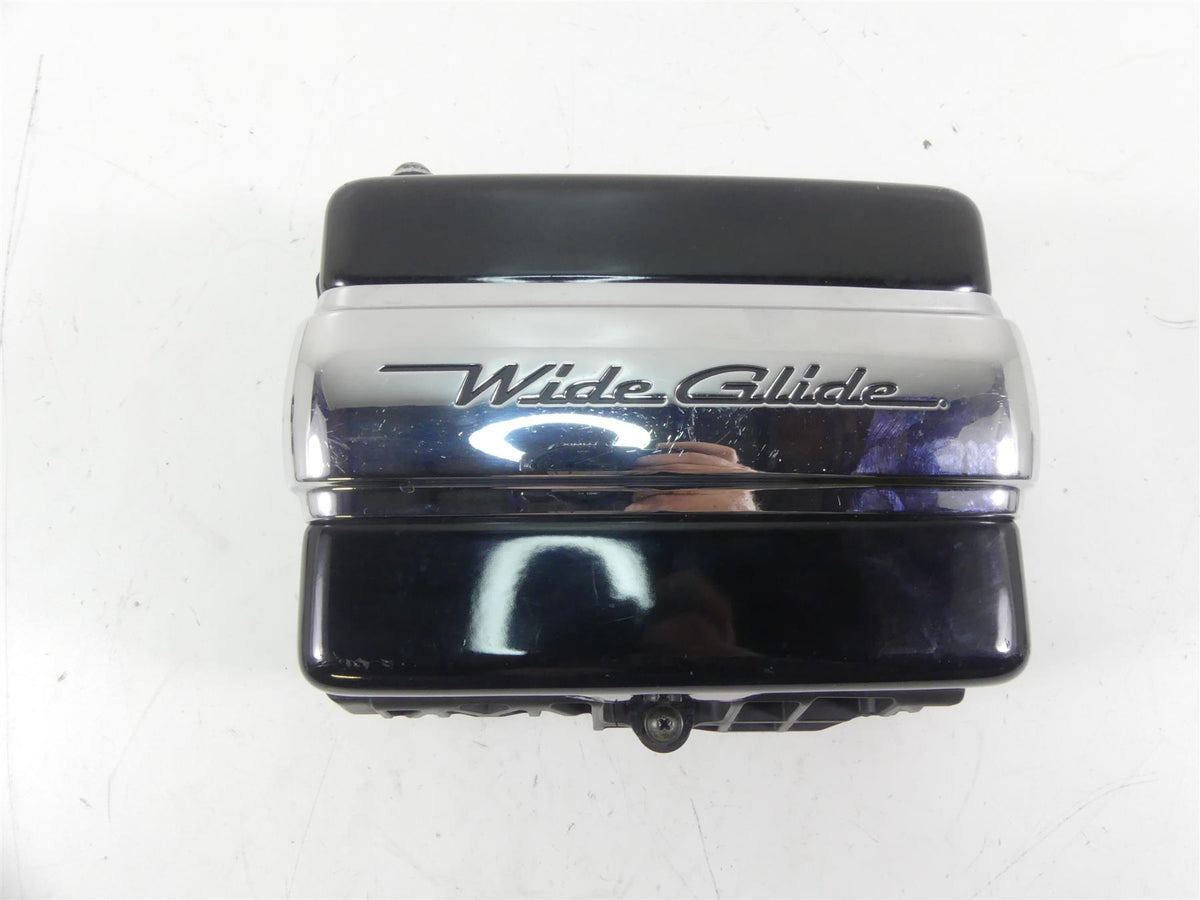 2013 Harley FXDWG Dyna Wide Glide Right Battery Tray & Chrome Cover 66366-06 {{ shop.shopifyCountryName }} - Mototech271