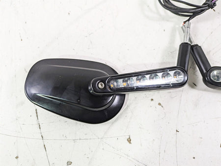 2012 Harley VRSCF Muscle V Rod Rear View Mirror Turn Signal Set 92094-09 {{ shop.shopifyCountryName }} - Mototech271