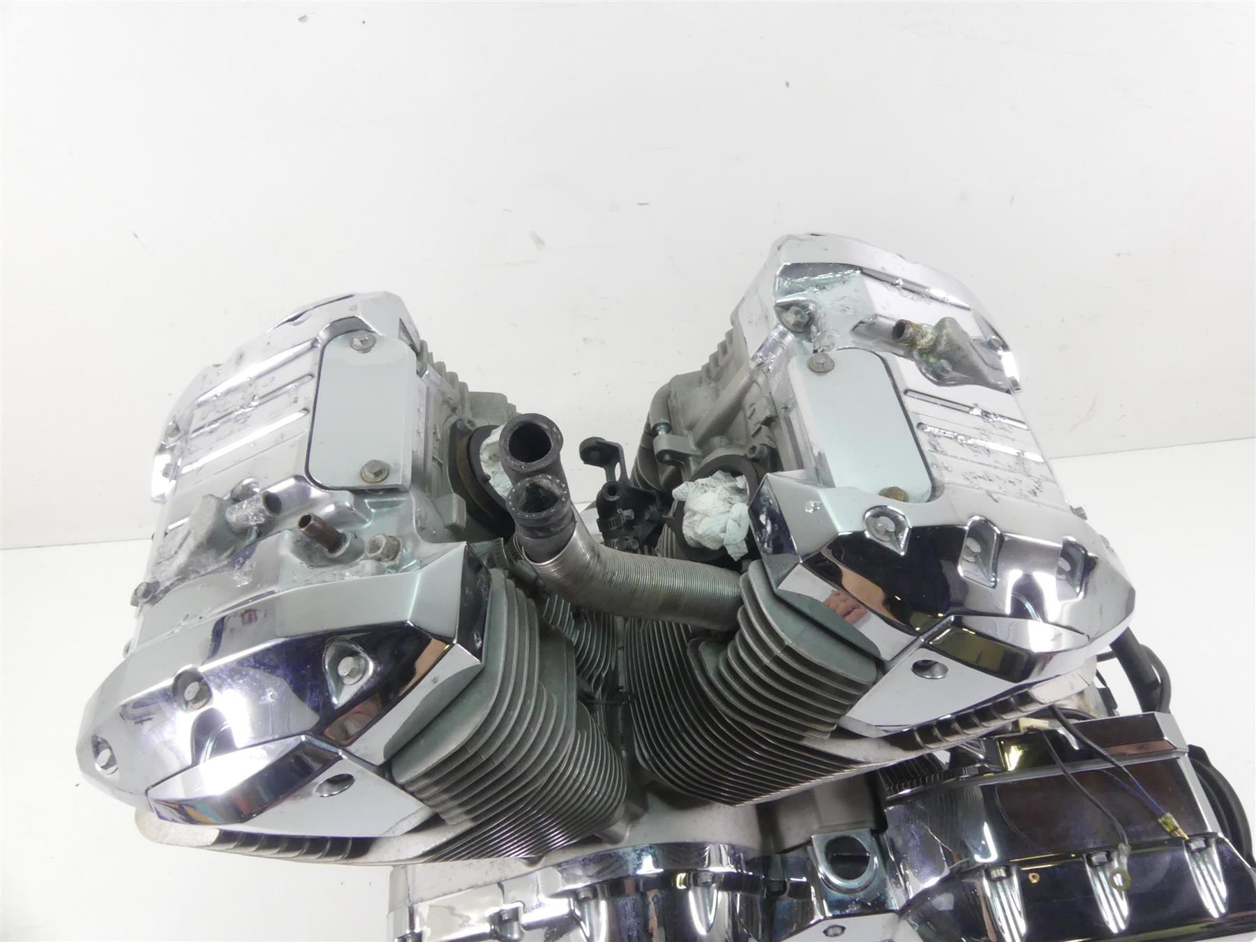 2003 Honda VTX1800 C Running Engine Motor 12k - Video 11100-MCH-000 {{ shop.shopifyCountryName }} - Mototech271
