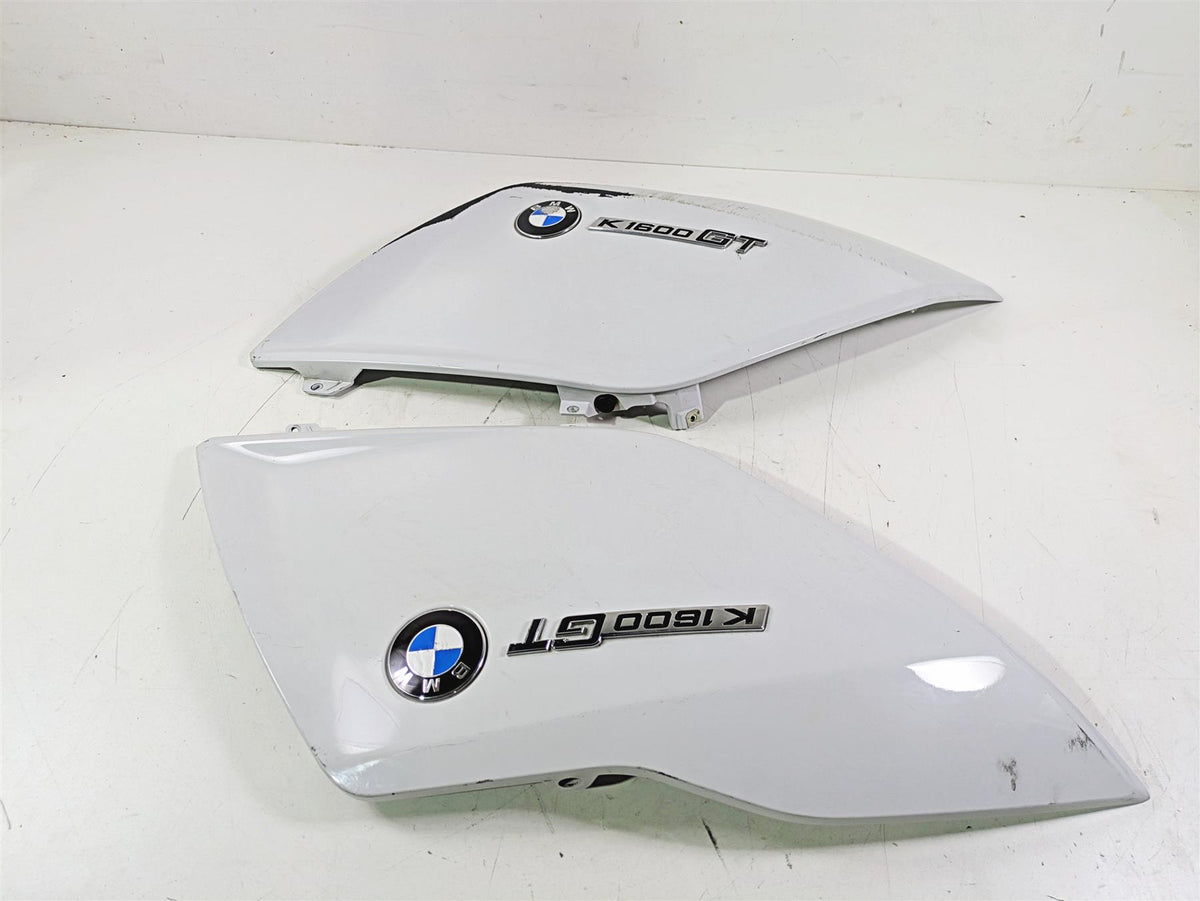 2015 BMW K1600 GT K48 Main Side Cover Fairing Emblem Set 46637710431 46637710432 {{ shop.shopifyCountryName }} - Mototech271