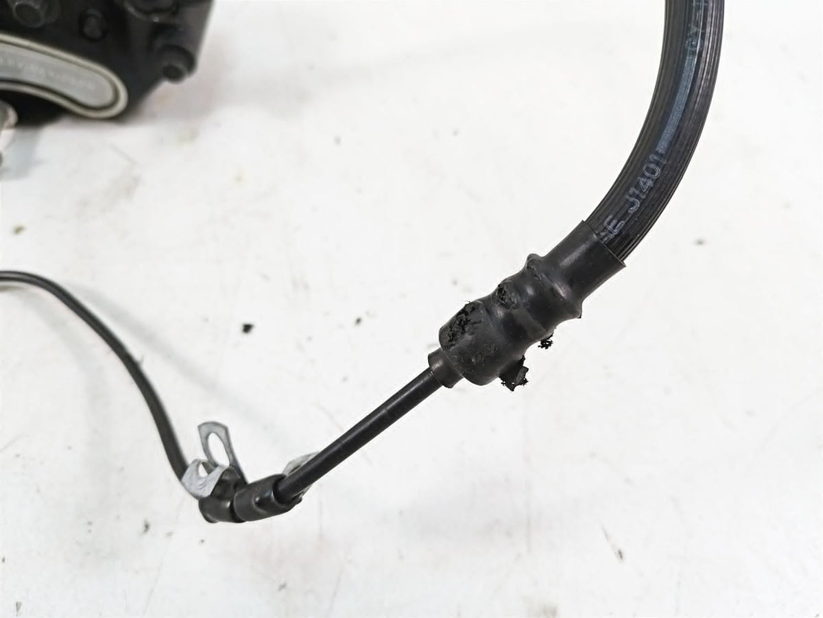 2006 Harley FLSTI Softail Heritage Front Brake Caliper + Line 44046-00D {{ shop.shopifyCountryName }} - Mototech271
