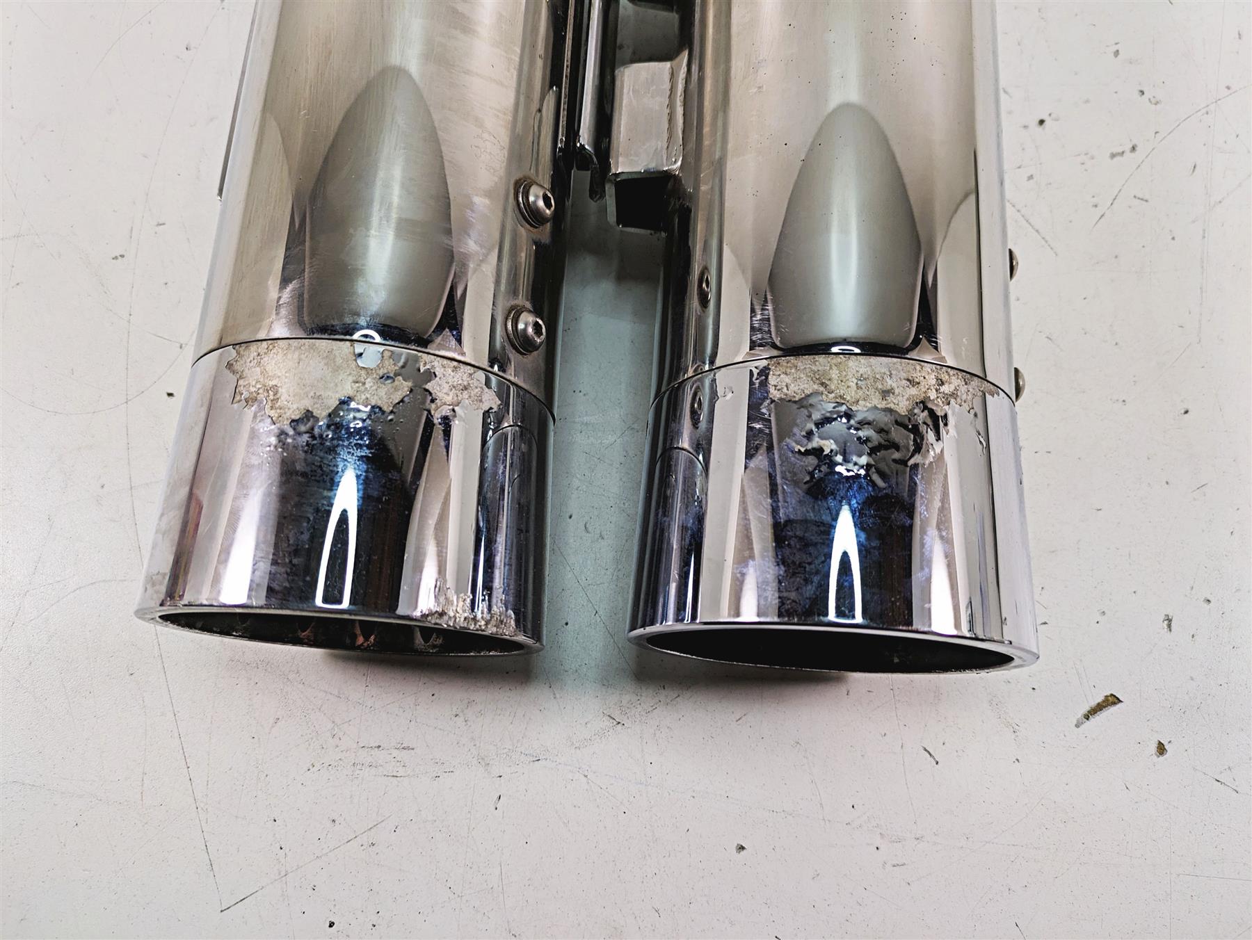 2013 Harley Touring FLHX Street Glide Exhaust Muffler Silencer Pipe Set {{ shop.shopifyCountryName }} - Mototech271