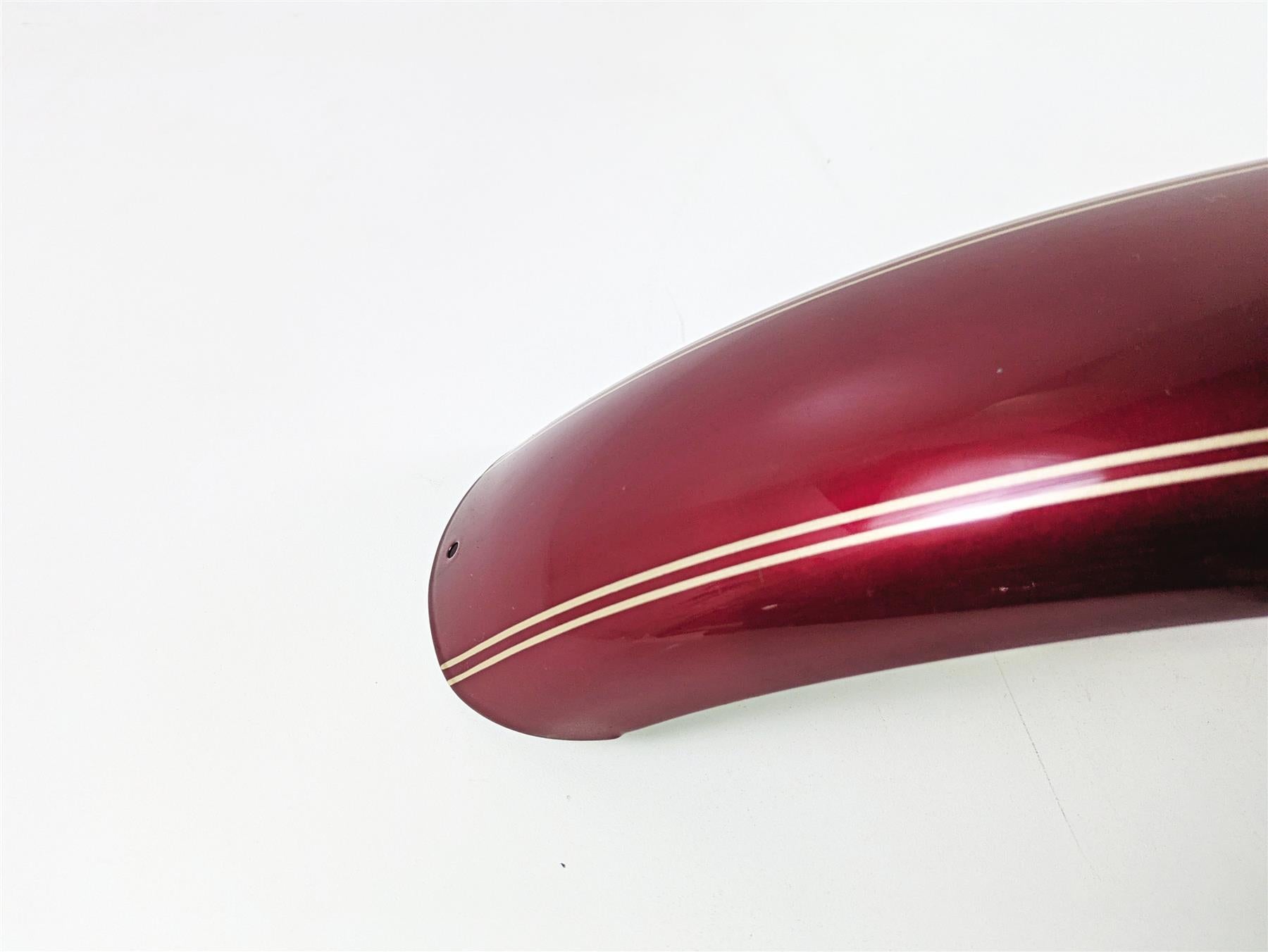 2004 Harley Softail FXSTDI Deuce Front Fender Lava Red Sunglo & Stripe 59876-00 {{ shop.shopifyCountryName }} - Mototech271