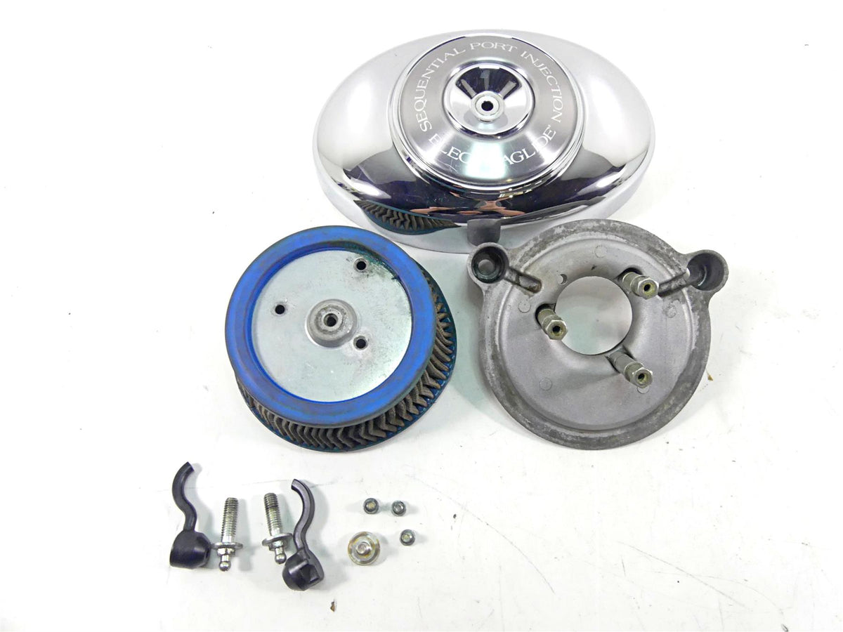 2004 Harley Touring FLHTCUI Electra Glide Air Cleaner Breather Filter 29581-01B {{ shop.shopifyCountryName }} - Mototech271