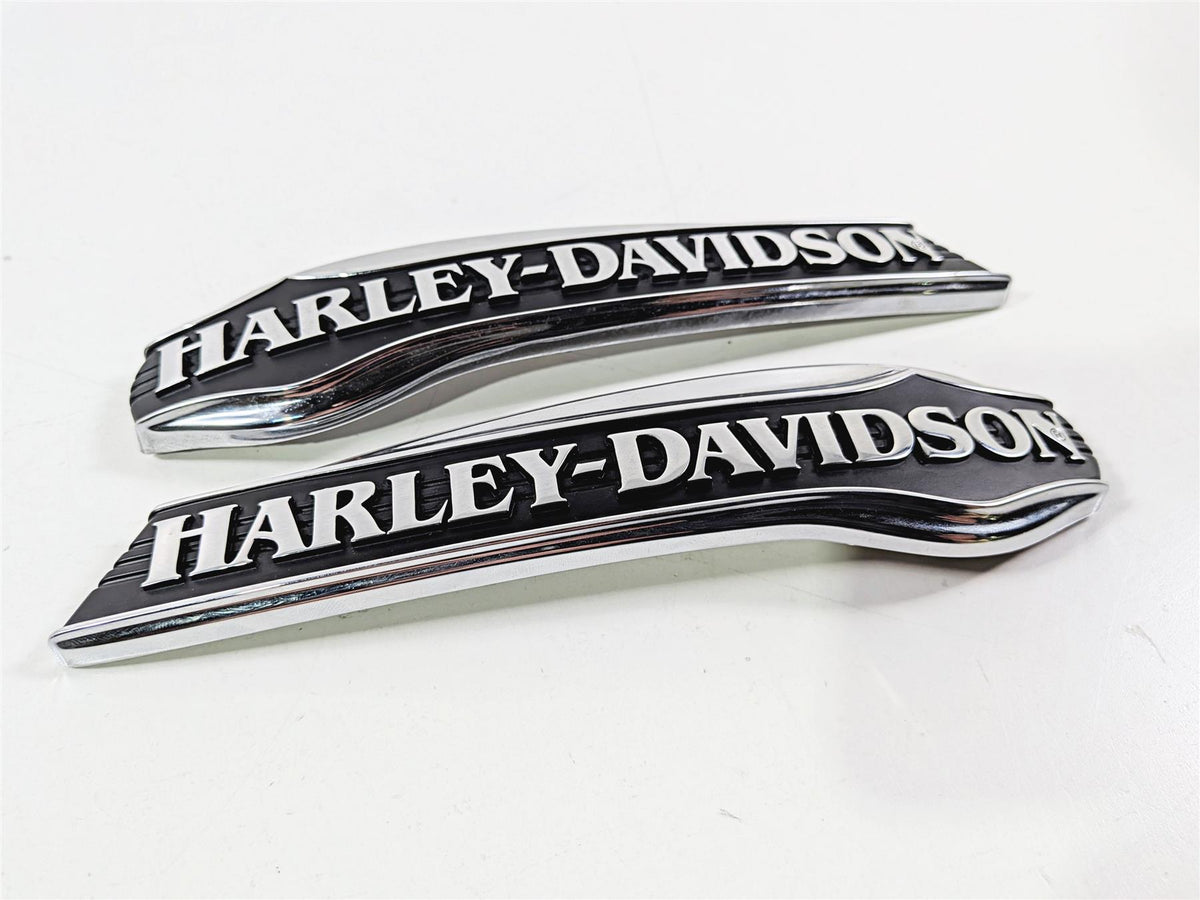 2018 Harley Touring FLHTCU Electra Glide Tank Emblem Set 14100073 14100074-Mototech271