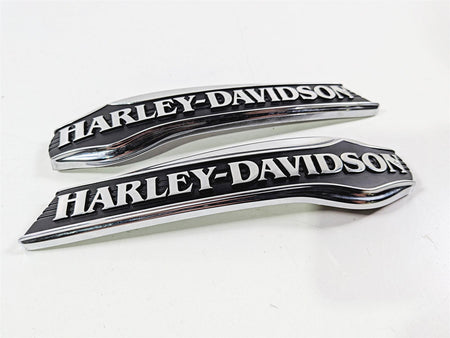 2018 Harley Touring FLHTCU Electra Glide Tank Emblem Set 14100073 14100074-Mototech271