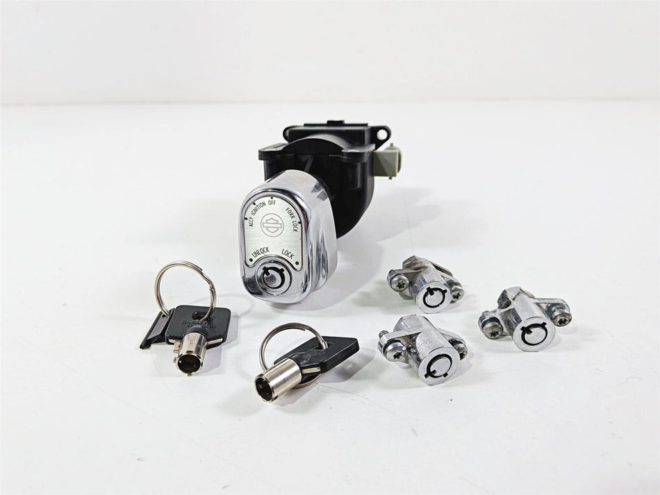 2014 Harley Touring FLHTK Electra Glide Ignition Switch Key Lock Set 71400012B-Mototech271
