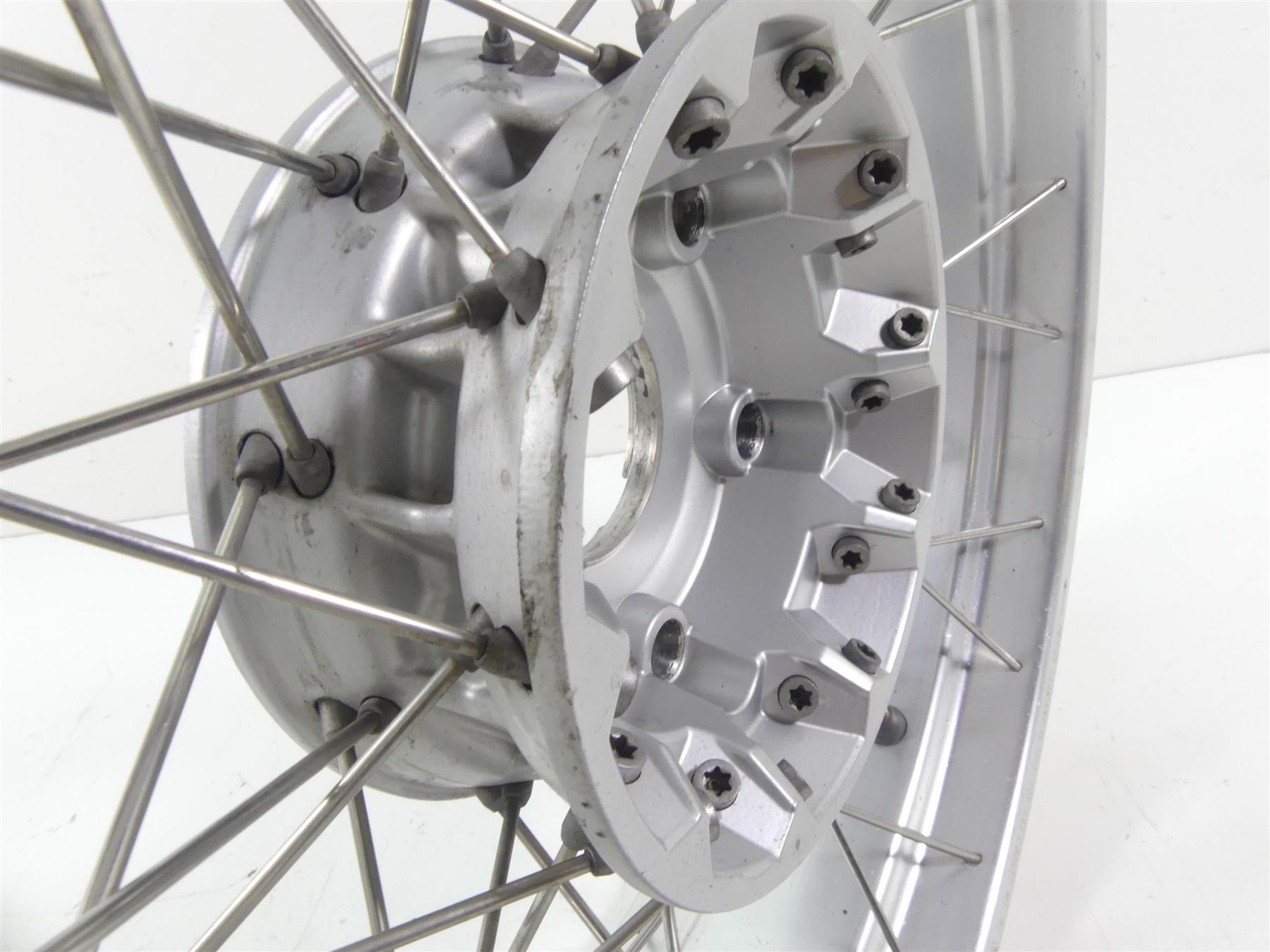 2008 BMW R1200GS K25 Rear 4x17 Silver Spoke Wheel Rim 36317710858 36317701493 {{ shop.shopifyCountryName }} - Mototech271