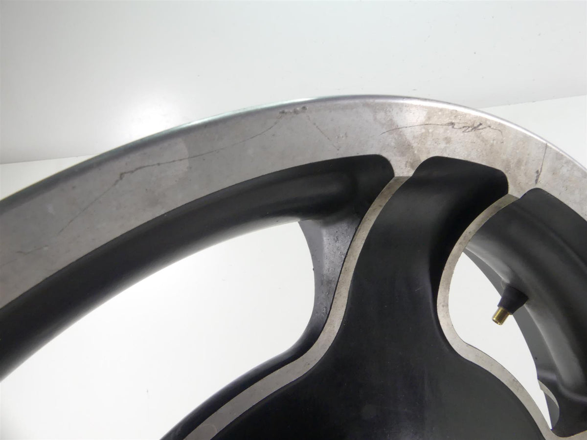 2011 Harley Touring FLTRX Road Glide Straight Front Wheel Rim 18x3.5 43300164 {{ shop.shopifyCountryName }} - Mototech271