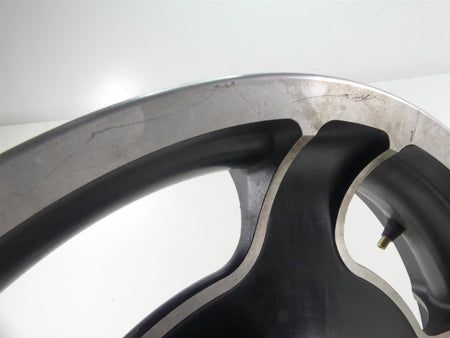 2011 Harley Touring FLTRX Road Glide Straight Front Wheel Rim 18x3.5 43300164 {{ shop.shopifyCountryName }} - Mototech271