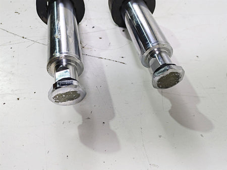 2003 Harley Touring FLHTCUI E-Glide 100th Chrome Front Fork Legs 41mm 46495-02A {{ shop.shopifyCountryName }} - Mototech271