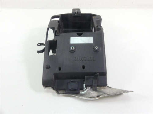 2004 Ducati 999 SBK Battery & Electrical Holder Tray Carrier Set 82914191A | Mototech271