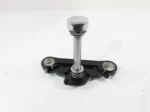 2015 Harley FXDF Dyna Fat Bob Lower Triple Tree Steering Clamp Black 48659-09