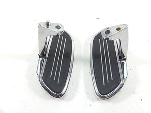 2008 Harley Touring FLHX Street Glide Rear Passenger Footpeg Foot Rest Set | Mototech271