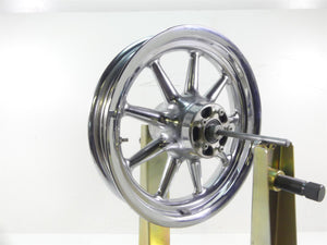 2007 Harley FLHTCU SE CVO Electra Glide Front 9 Spoke Chrome Wheel 16x3 43539-08 | Mototech271