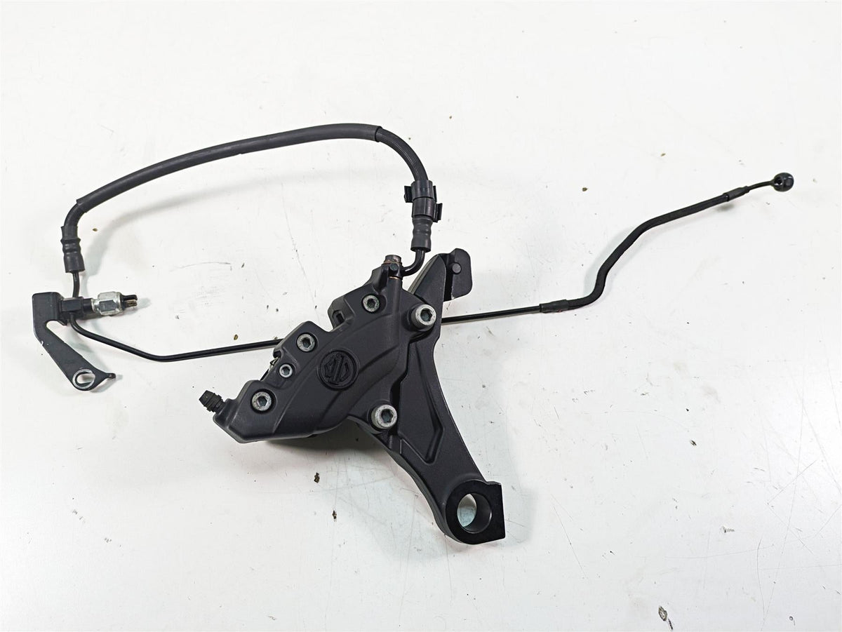 2013 Harley Touring FLHX Street Glide Rear Brake Caliper + Bracket 25mm 44080-08 {{ shop.shopifyCountryName }} - Mototech271