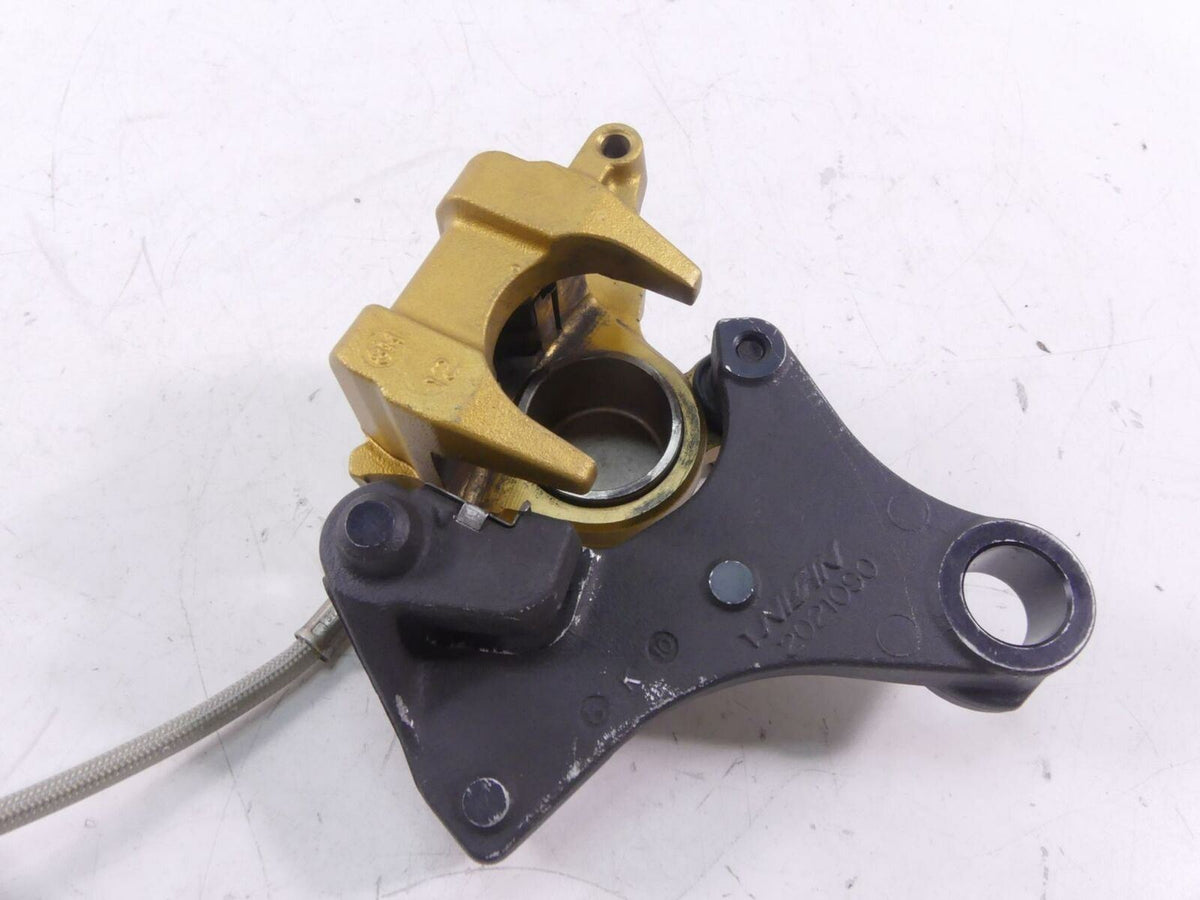 2009 Triumph Street Triple 675R Rear Nissin Brake Caliper + Mount T2307352 {{ shop.shopifyCountryName }} - Mototech271