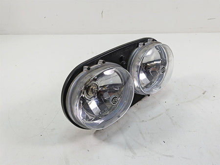 2011 Harley Touring FLTRU Road Glide Dual Headlight Head Lamp Set -Read 67775-10 {{ shop.shopifyCountryName }} - Mototech271