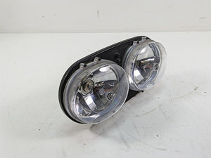 2011 Harley Touring FLTRU Road Glide Dual Headlight Head Lamp Set -Read 67775-10 | Mototech271
