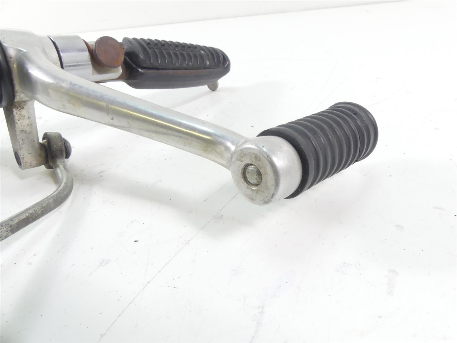 2006 Harley VRSCD Night V Rod Left Front Footpeg & Shift Pedal 51091-06BK {{ shop.shopifyCountryName }} - Mototech271