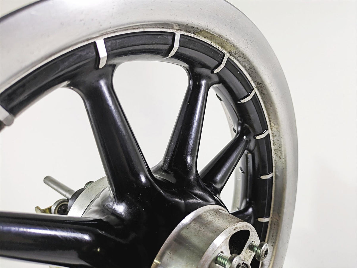 2008 Harley Touring FLHTCU E-Glide 105TH Front Wheel Rim 9 Spoke 16x3 41085-08 {{ shop.shopifyCountryName }} - Mototech271