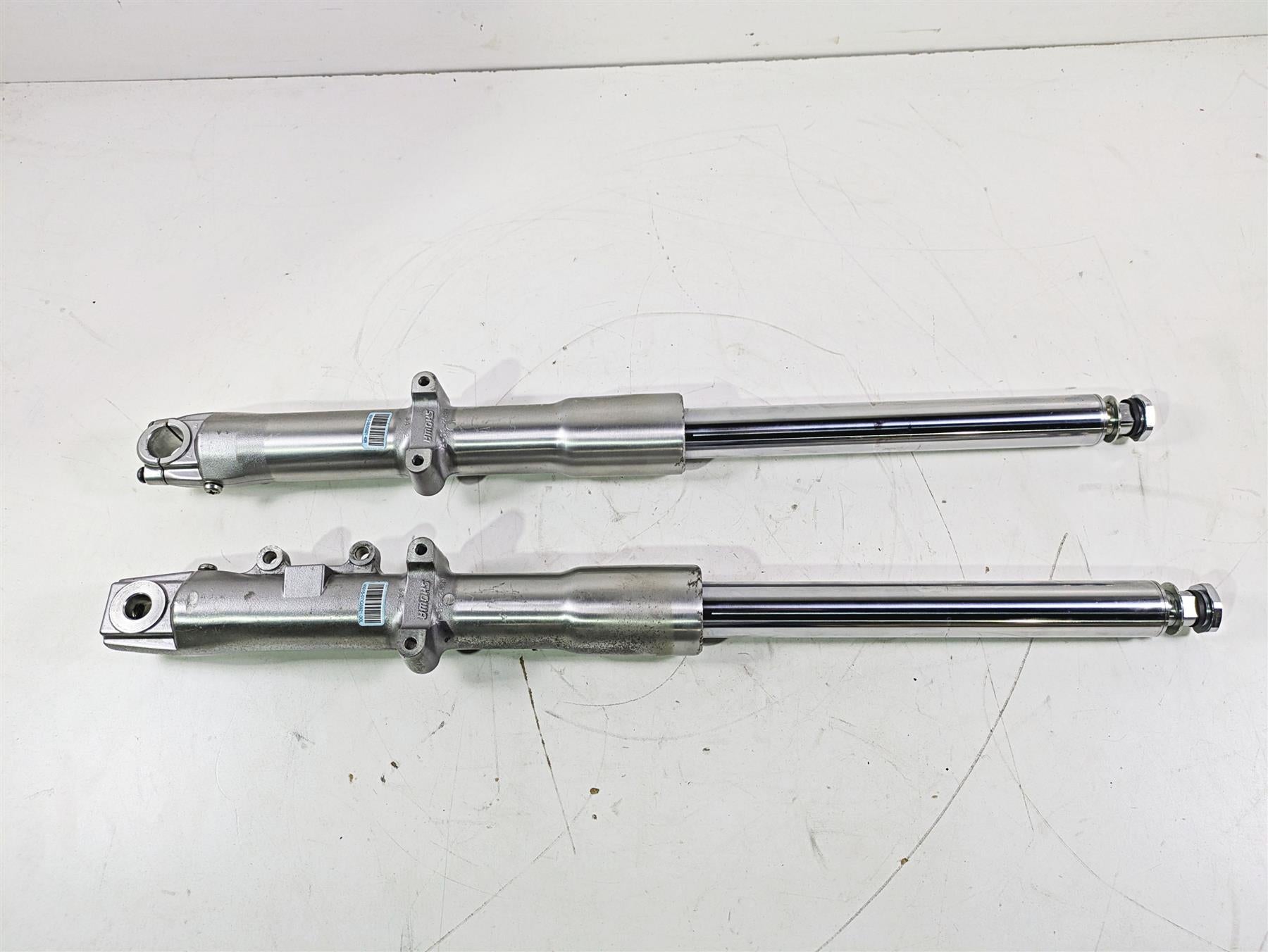 2008 Harley FLSTC 105TH Softail Heritage Straight Front Fork Set 41mm 45915-08 {{ shop.shopifyCountryName }} - Mototech271