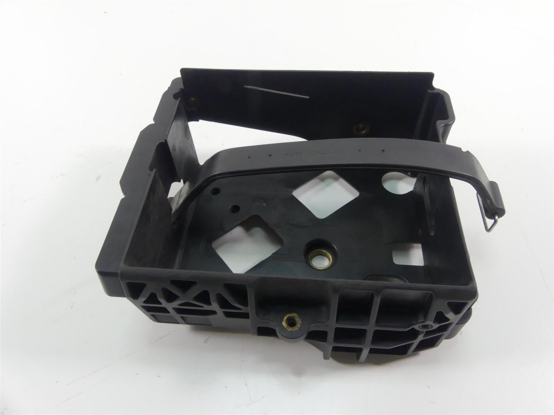 2014 Harley FXDF Dyna Fat Bob Right Side Battery Tray Holder Stay 70379-06B {{ shop.shopifyCountryName }} - Mototech271