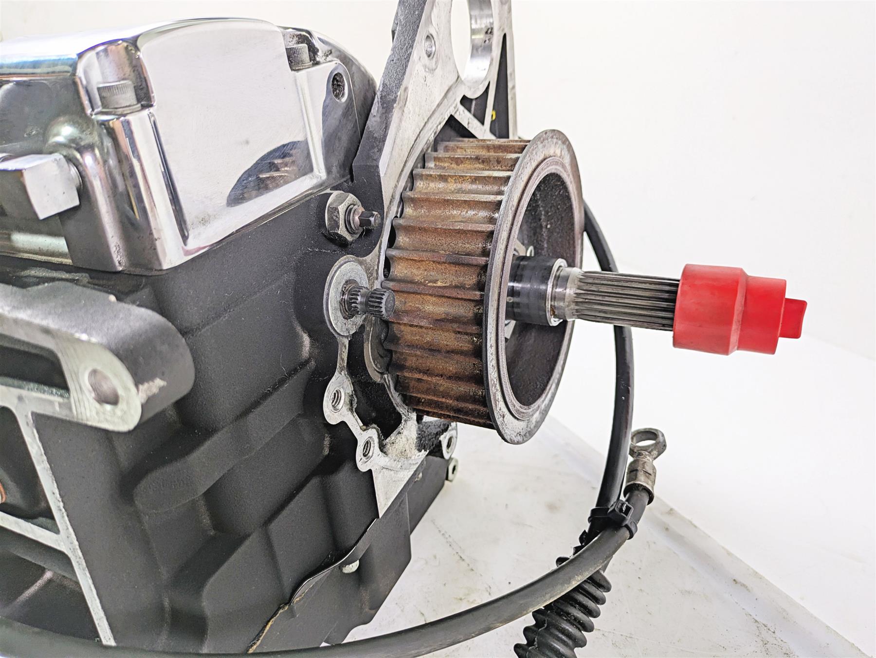 1999 Harley Dyna FXDL Low Rider 5-Speed Transmission Gear Box 37k 33038-99 {{ shop.shopifyCountryName }} - Mototech271