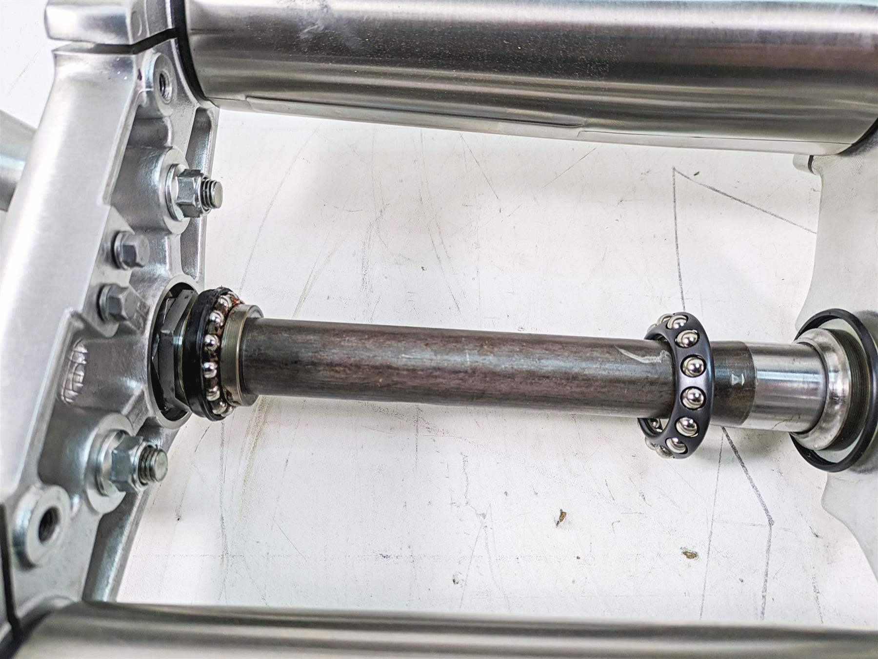 2011 Triumph America Straight Front Forks Triple Tree Axle Riser Set T2041404 {{ shop.shopifyCountryName }} - Mototech271