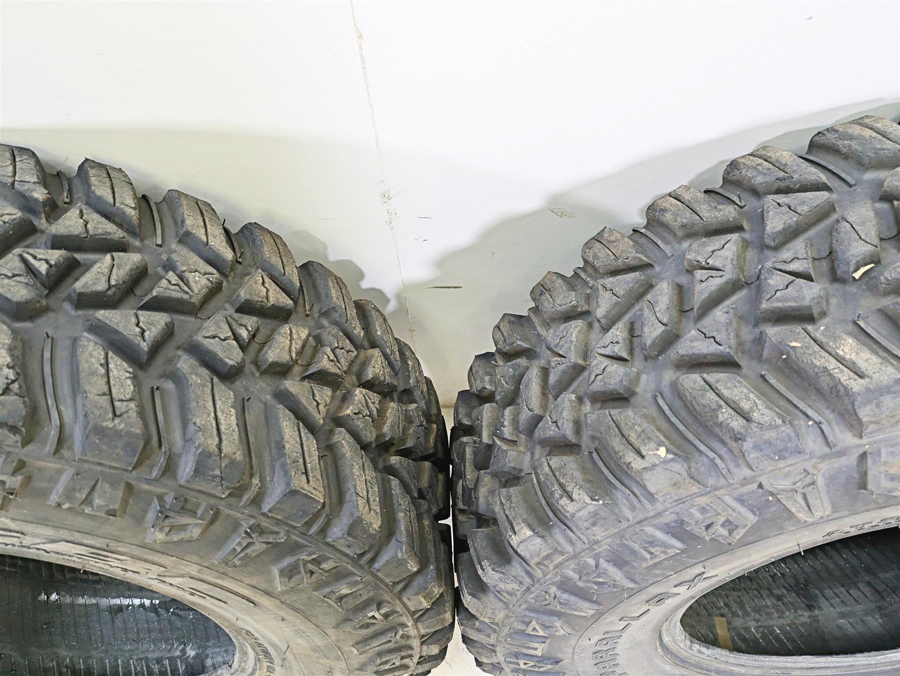 Used Side By Side ATV All Terrain GBX Paralaxx 31x10R14 Tire Set AE143110PX {{ shop.shopifyCountryName }} - Mototech271