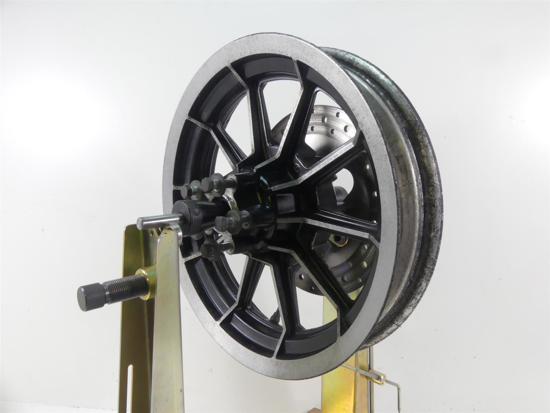 1998 Harley Touring FLHTC Electra Glide Rear 10 Spoke 16x3 Rim Wheel 43402-87 {{ shop.shopifyCountryName }} - Mototech271