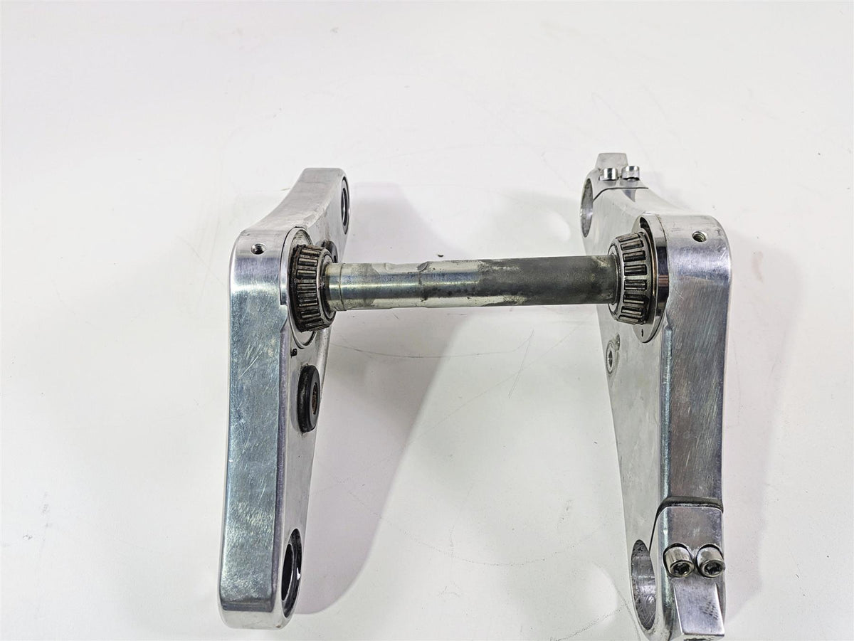 2002 Big Dog Pitbull Upper Lower Triple Tree Steering Clamp Set {{ shop.shopifyCountryName }} - Mototech271