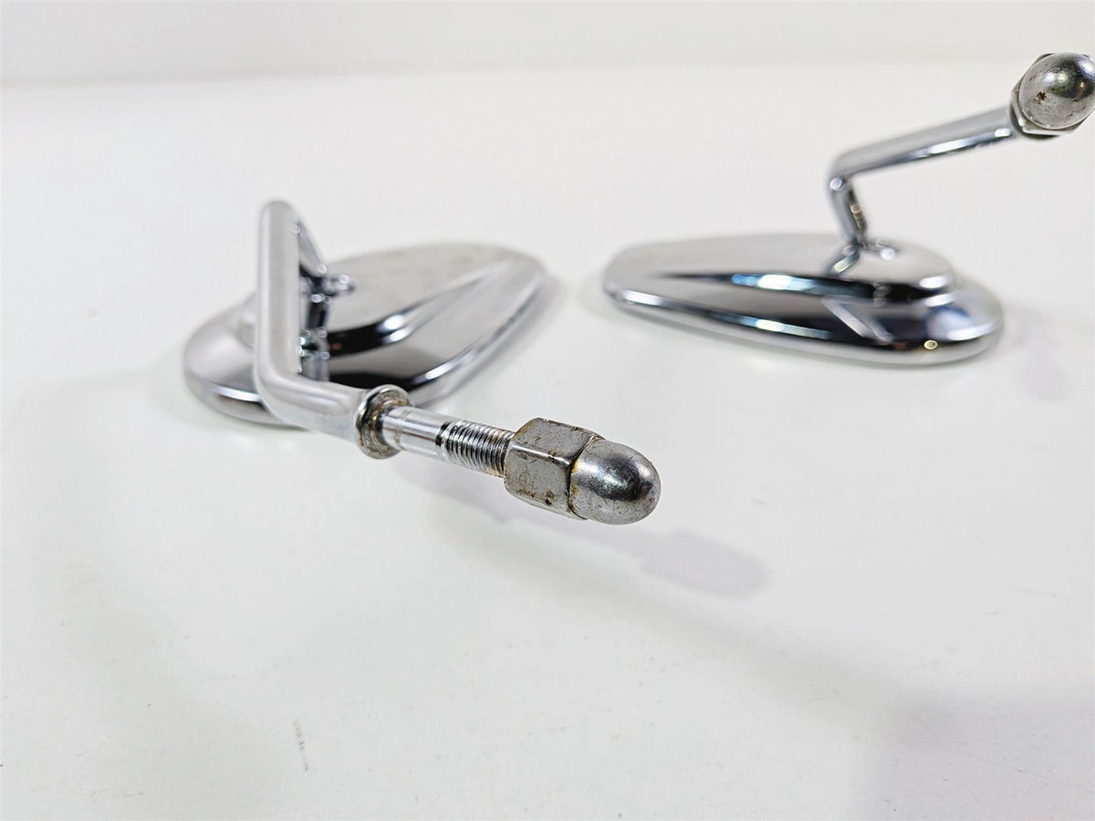 2014 Harley FXSB Softail Breakout Chrome Rear View Mirror Set 91840-03B-Mototech271
