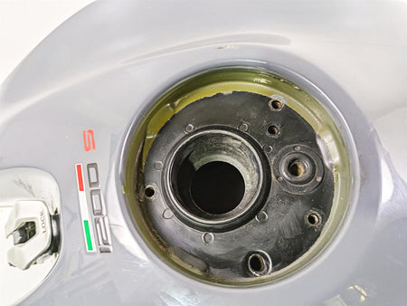 2017 Ducati Monster 1200 S Fuel Gas Petrol Tank Gray DENTED 58612501EJ {{ shop.shopifyCountryName }} - Mototech271