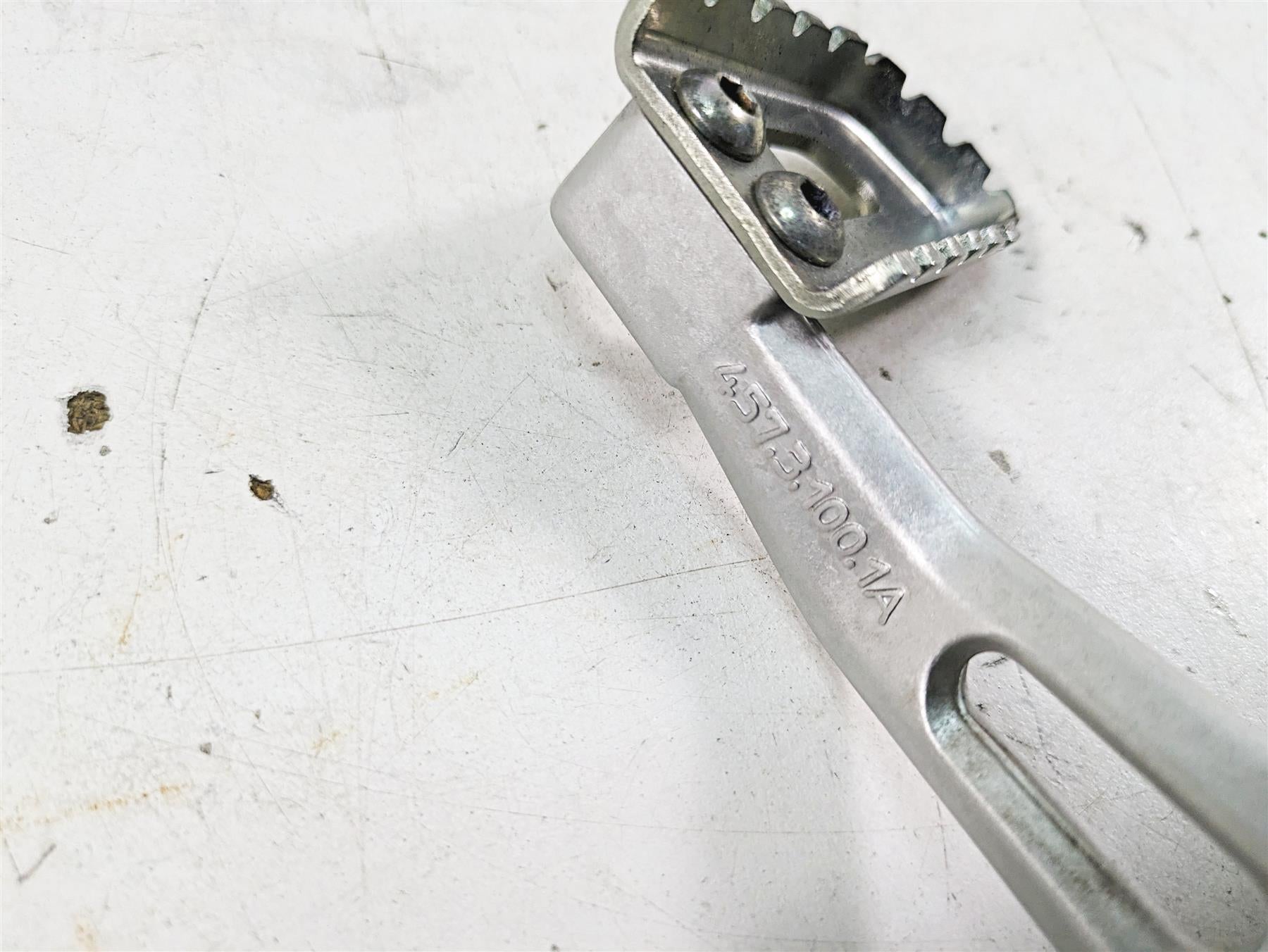 2020 Ducati Scrambler 1100 Sport Pro Right Footpeg & Brake Pedal 45721002AA {{ shop.shopifyCountryName }} - Mototech271