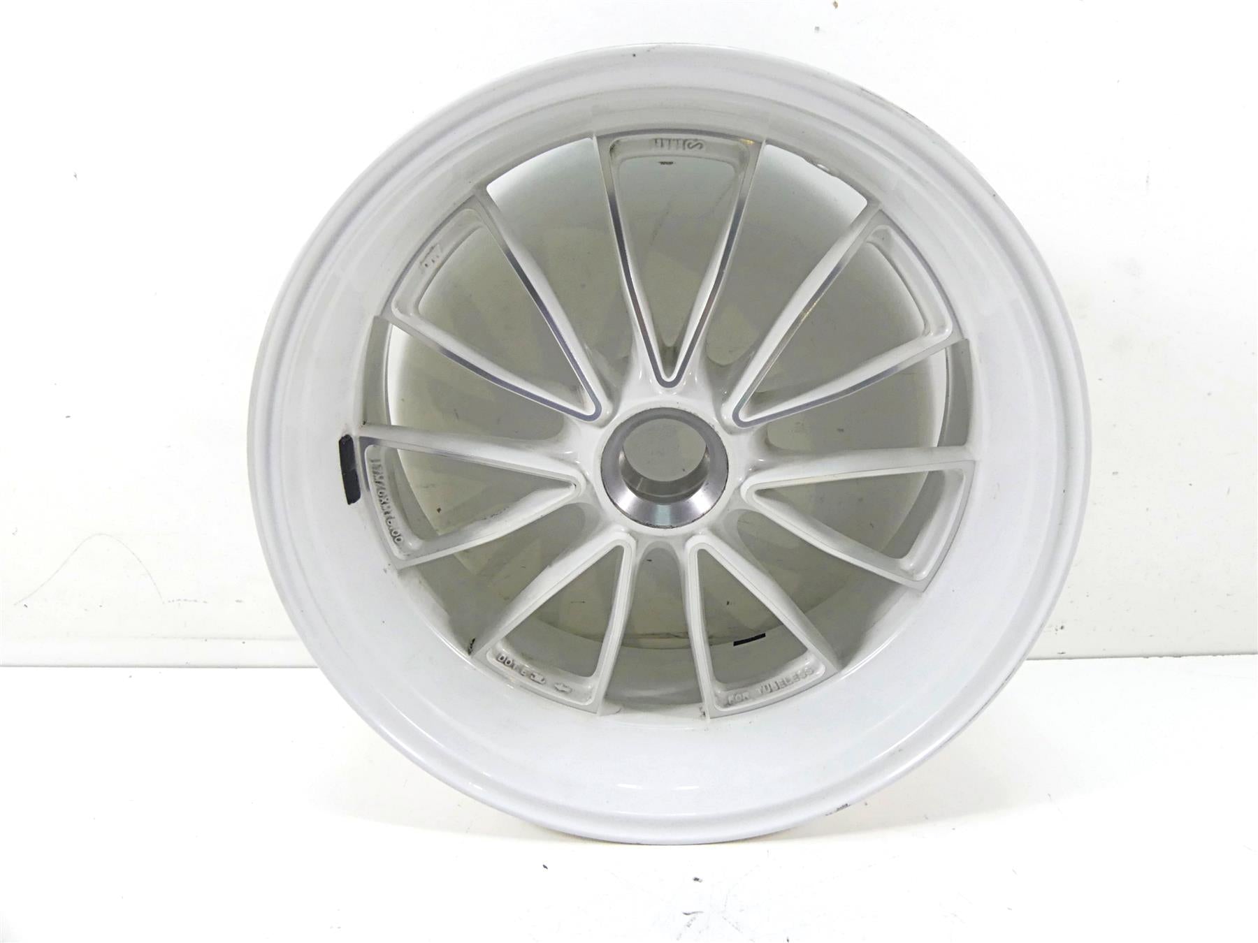 2013 Ducati Diavel Red Straight White Rear Wheel Rim 17x6 50211421A {{ shop.shopifyCountryName }} - Mototech271