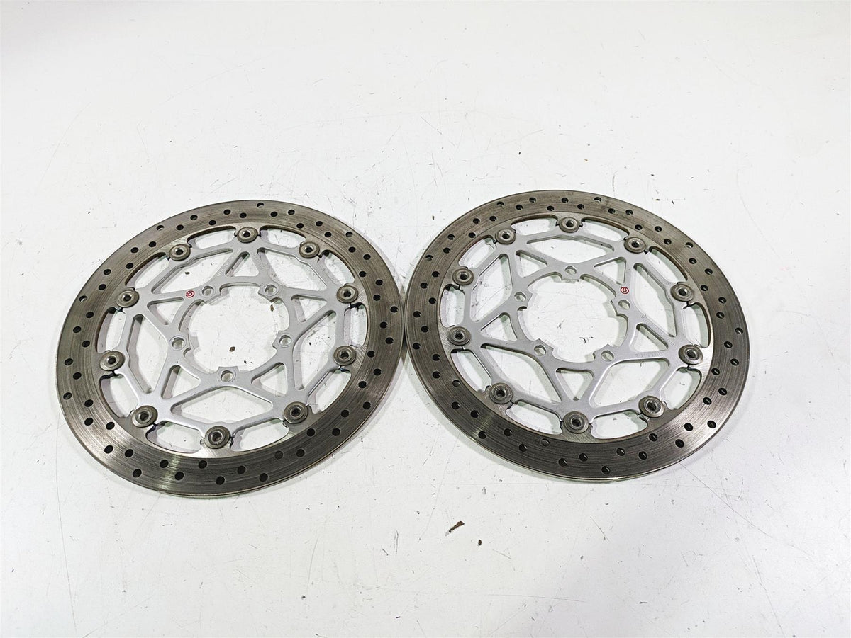 2023 Triumph Street Triple 765 RS Brembo Front Brake Rotor Disc Set 2k T2022080 {{ shop.shopifyCountryName }} - Mototech271