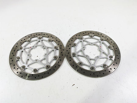 2023 Triumph Street Triple 765 RS Brembo Front Brake Rotor Disc Set 2k T2022080 {{ shop.shopifyCountryName }} - Mototech271