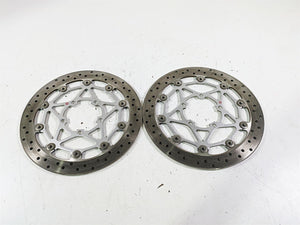 2023 Triumph Street Triple 765 RS Brembo Front Brake Rotor Disc Set 2k T2022080 | Mototech271