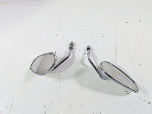 2015 Harley FXDL Dyna Low Rider Chrome Rear View Mirror Set 91840-03B 91845-03B | Mototech271