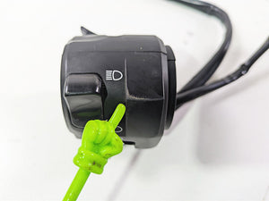 2023 Kawasaki EX400 Ninja Left Hand Turn Signal Control Switch 46091-0372 | Mototech271