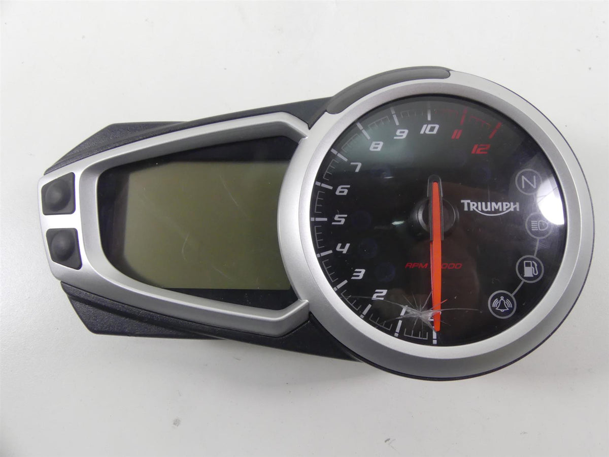 2015 Triumph 1050 Speed Triple R Speedometer Gauges Instrument 6K T2500707 {{ shop.shopifyCountryName }} - Mototech271