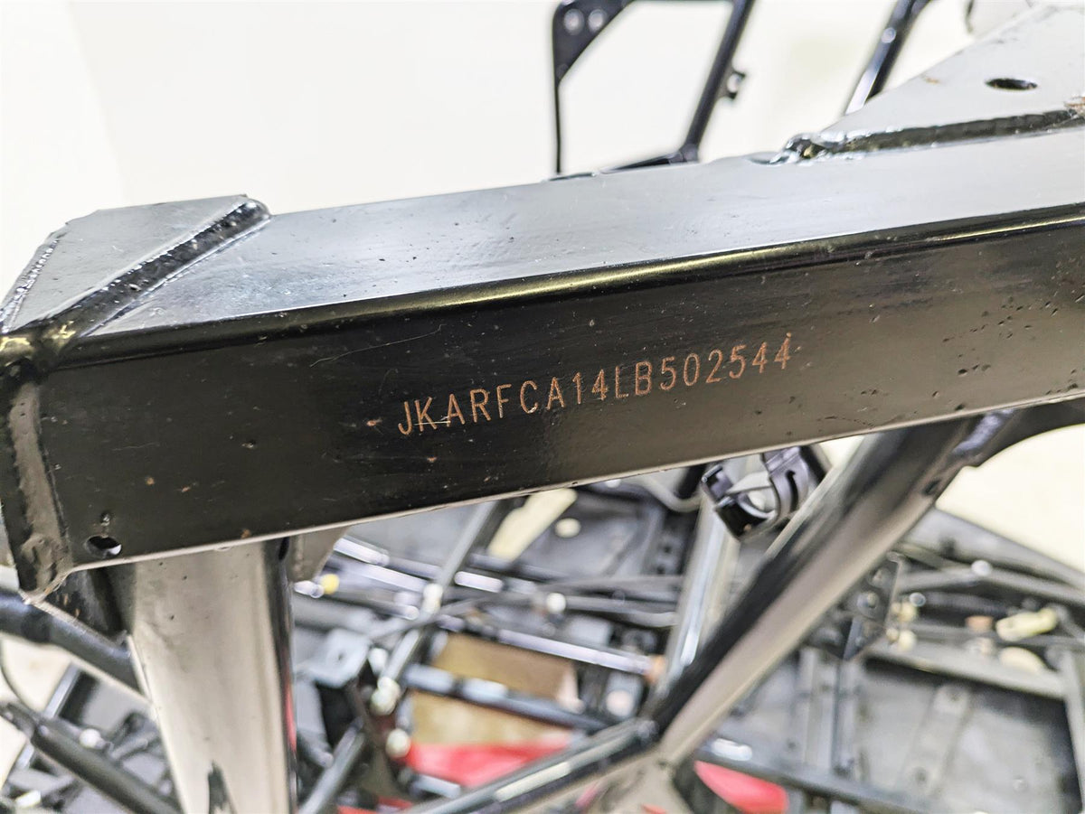2020 Kawasaki Teryx KRX KRF 1000 Straight Rear Main Frame Chassis With Clear Nevada Title & Salvage History {{ shop.shopifyCountryName }} - Mototech271